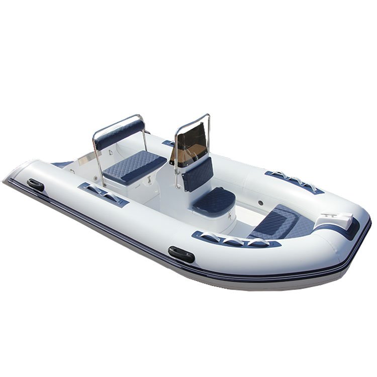Zhenbo High Quality 3.9m Outboard Engine Rowing Boat Center Console With Teak for 6 Persons