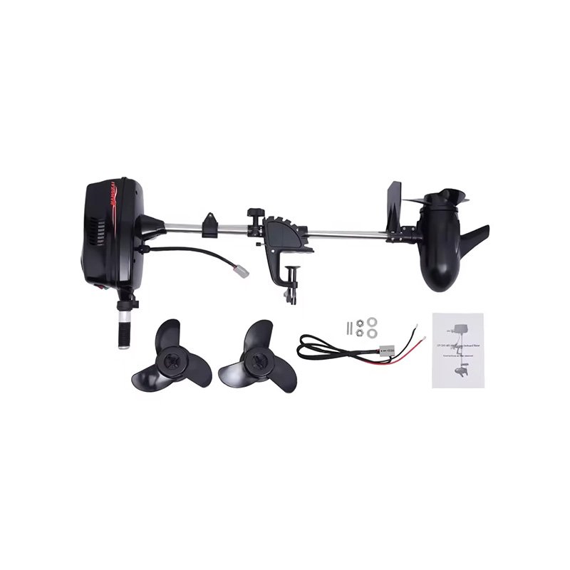 HangKai Lifepo4 48v Electric Boat Engine 2200w Brus Boat Engine 8 hp Outdoor Engine Boat