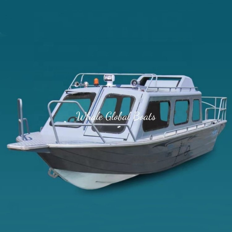 High Speed and Stable Comfortable Business Boat Suitable for 90HP Engine