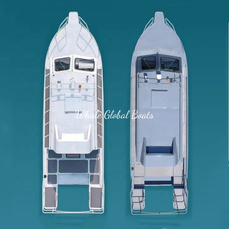 High Speed and Stable Comfortable Business Boat Suitable for 90HP Engine
