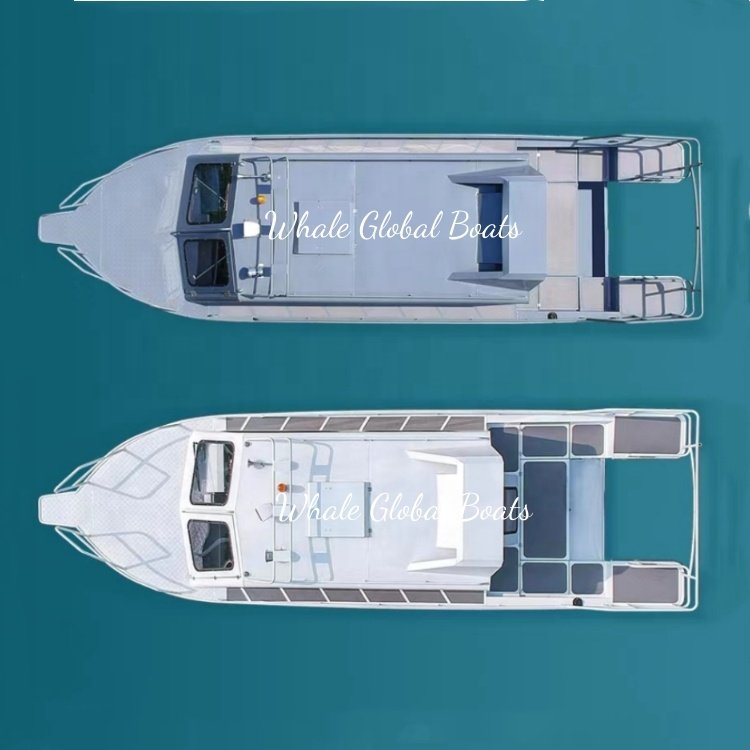 High Speed and Stable Comfortable Business Boat Suitable for 90HP Engine