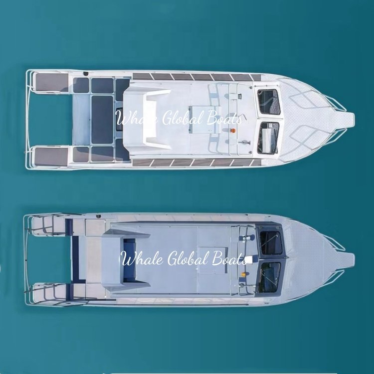 High Speed and Stable Comfortable Business Boat Suitable for 90HP Engine
