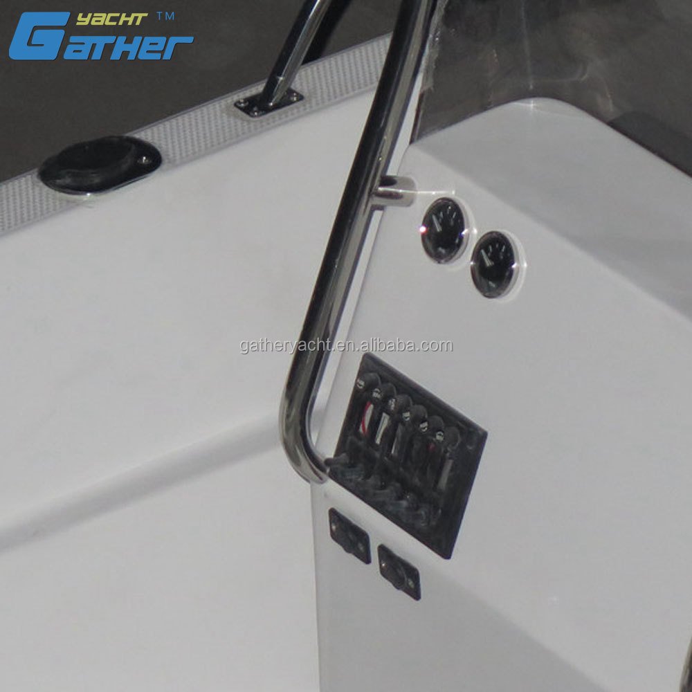 Gather Factory 5m Fishing Boat China Hot Sale Fiberglass Boat for Sale