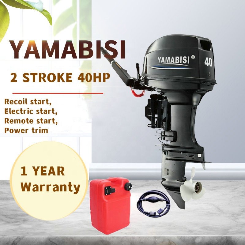 Sample Is Ok YAMABISI 40HP 2-stroke Outboards Compatible with YAMAHA Outboard Motor