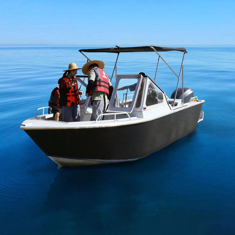 2025 Kinocean Professional Anglers' Durable Soft Top Cabin Fishing Boat for Bulk Purchase Yachts Product Category