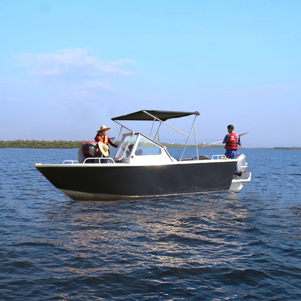 2025 Kinocean Professional Anglers' Durable Soft Top Cabin Fishing Boat for Bulk Purchase Yachts Product Category