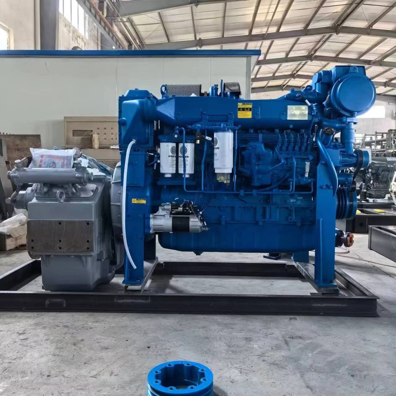 WD12C400-21 400HP 2100rpm WD618 Marine Engine for Tug Boat