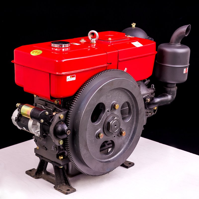 Hot Selling 32hp Single Cylinder Water-cooled 4-Stroke Diesel Engine ZS1130 for Farm Construction Core Include Motor Pump