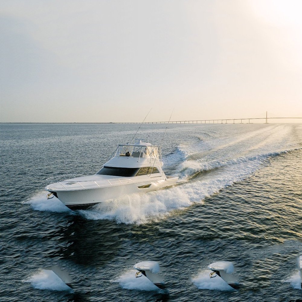 KINOCEAN Sport Yacht Good Quality Aluminium Center Console Boat with 200HP Outboard Motor for Sports & Entertainment on Sale