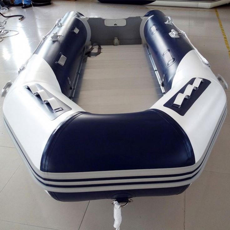 5m 6m 700 Ribbed PVC & Hypalon Inflatable Sport Boats with Air Floor for Fishing Outdoor Sports with Engine Combo Set Included