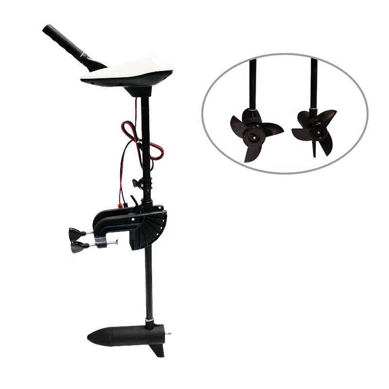2025 Foldable Electric Outboard Trolling Motor Stainless Steel Shaft Boat Engine Outboard Motor