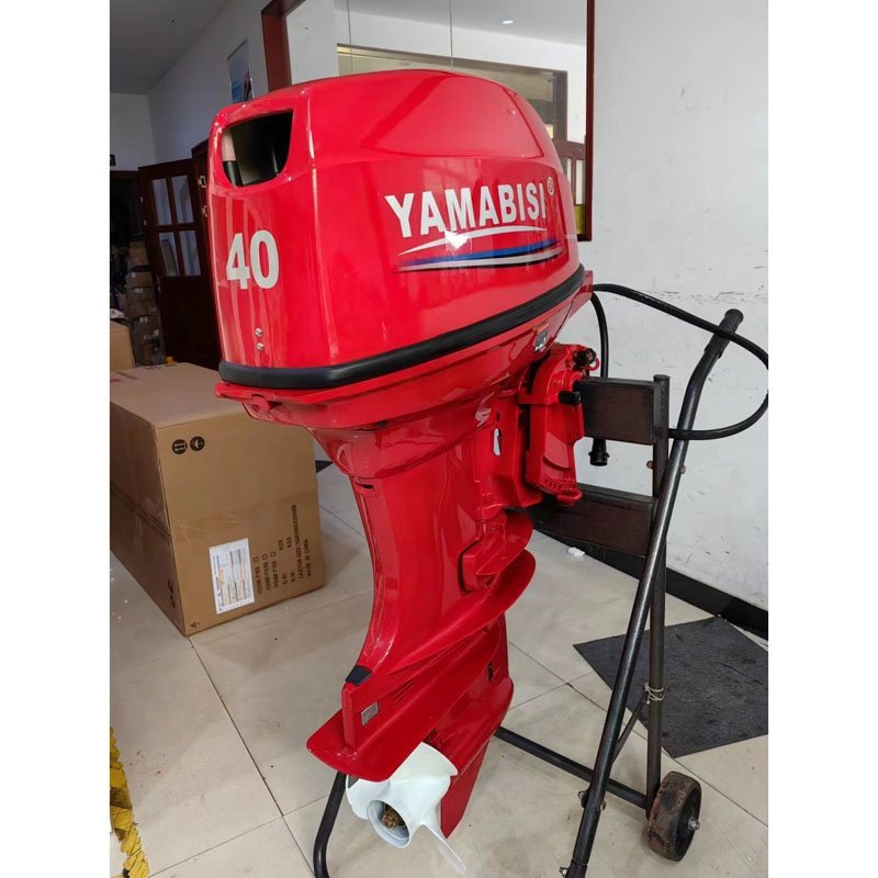 40HP YAMABISI 2-stroke Long / Short Shaft Outboard Pvc Inflatable Boat Engine Boat Motor