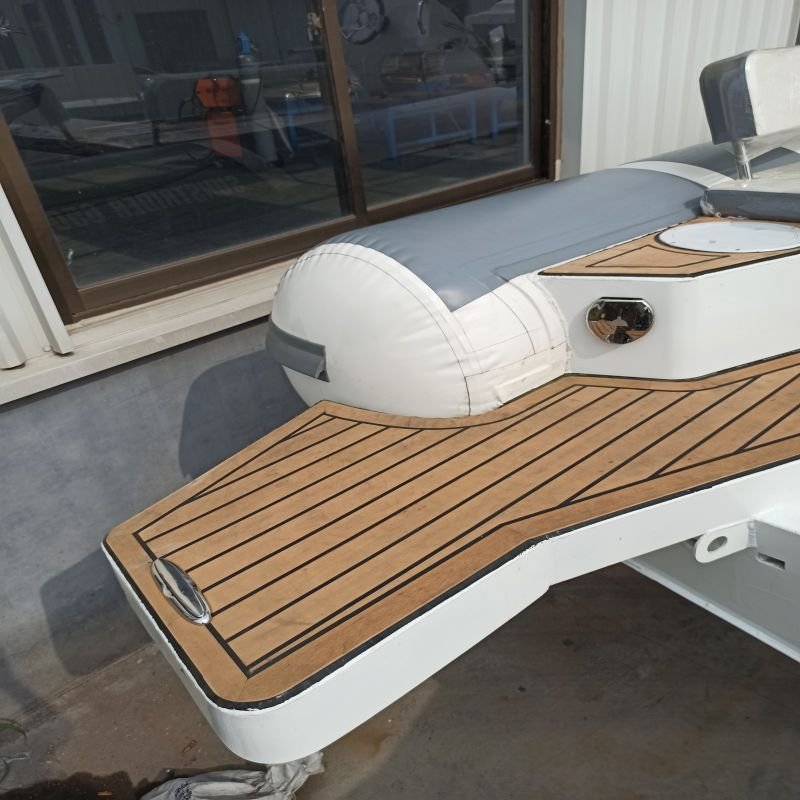 Luxury 650 RIB Aluminum Hull Inflatable Boat 21ft Hypalon Outboard Engine Yachting Fishing Excellent Value Chinese Factory