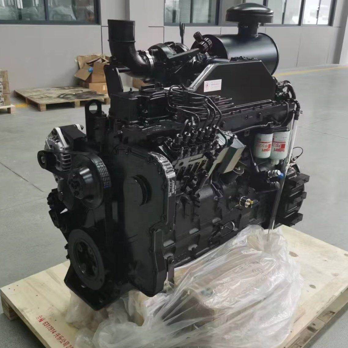 New 6CTA8.3-G2 DCEC Complete Water-Cooled Diesel Engine for Generator Standby Power Hotels Hospital School Boat Used 50HZ 60HZ
