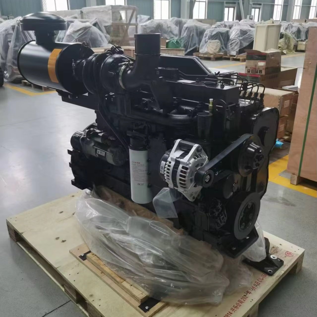 New 6CTA8.3-G2 DCEC Complete Water-Cooled Diesel Engine for Generator Standby Power Hotels Hospital School Boat Used 50HZ 60HZ