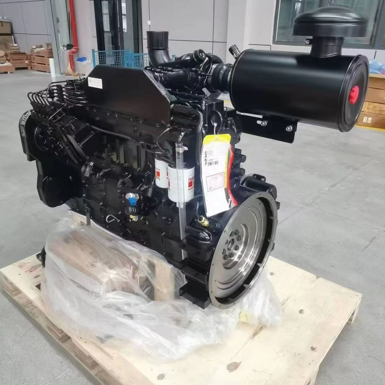 New 6CTA8.3-G2 DCEC Complete Water-Cooled Diesel Engine for Generator Standby Power Hotels Hospital School Boat Used 50HZ 60HZ