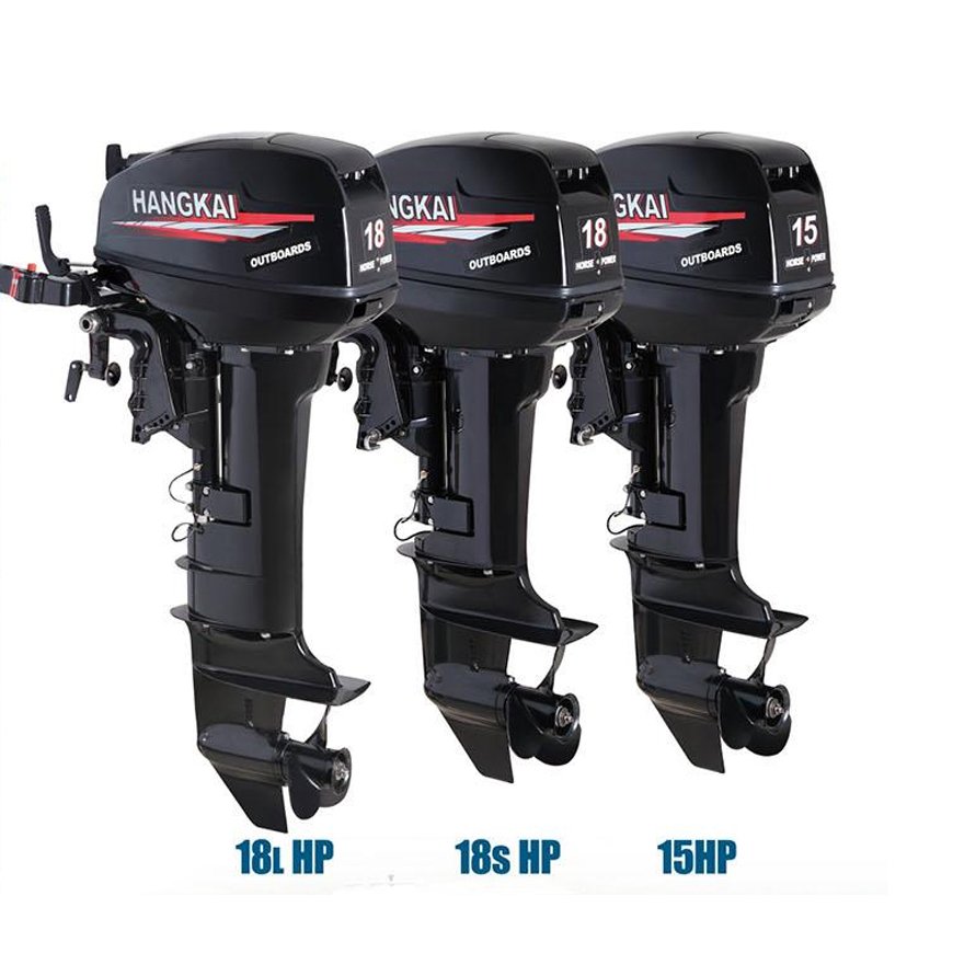 Hot Sale Fishing Boat Outboard Engine Gasoline Sailboats 2Stroke 18hp Electric Trolling Motor Fishing Boat Engine