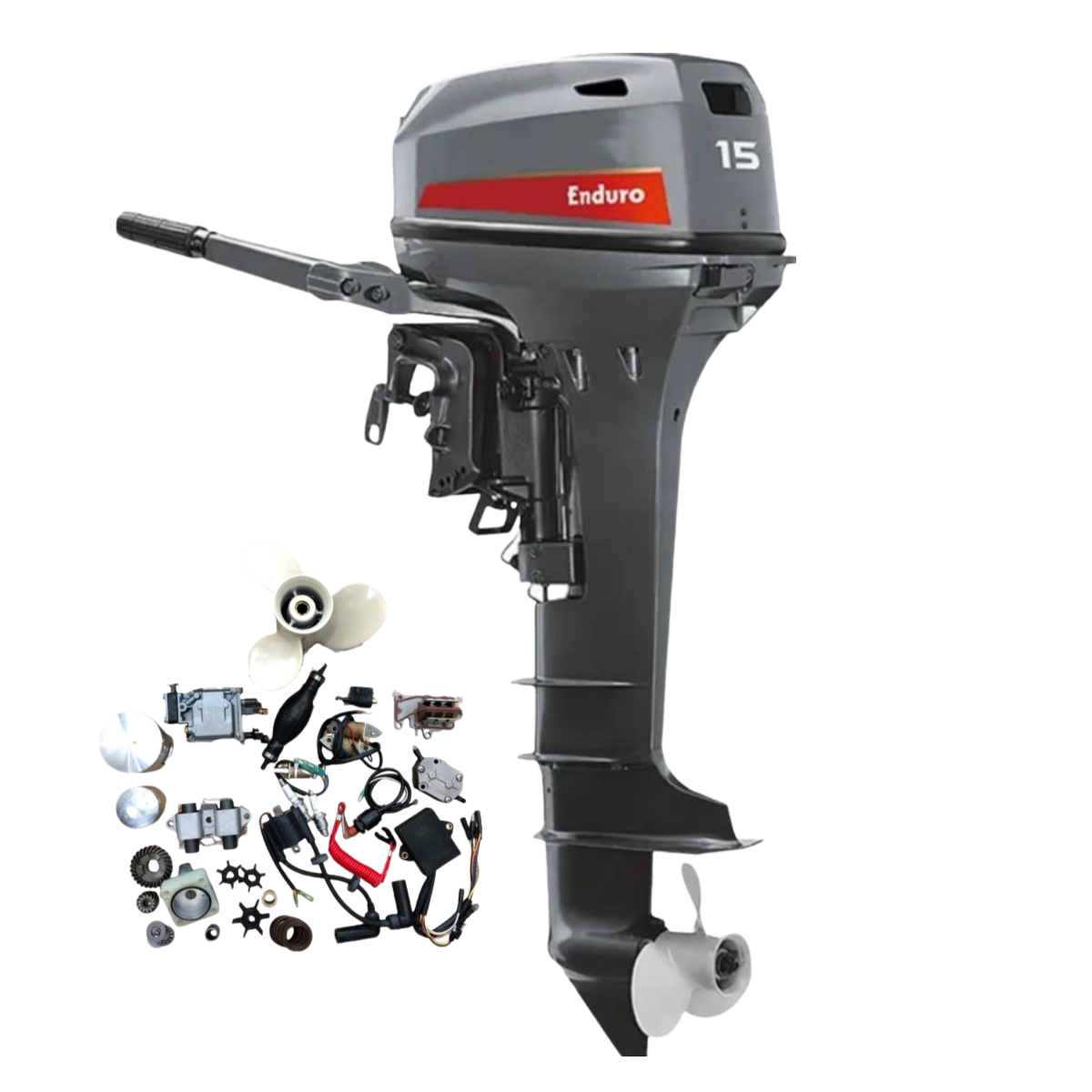 .New Arrival 2 Stroke 15hp YAMAHA Outboard Motor Boat Engine Hot Selling Outboard Engine