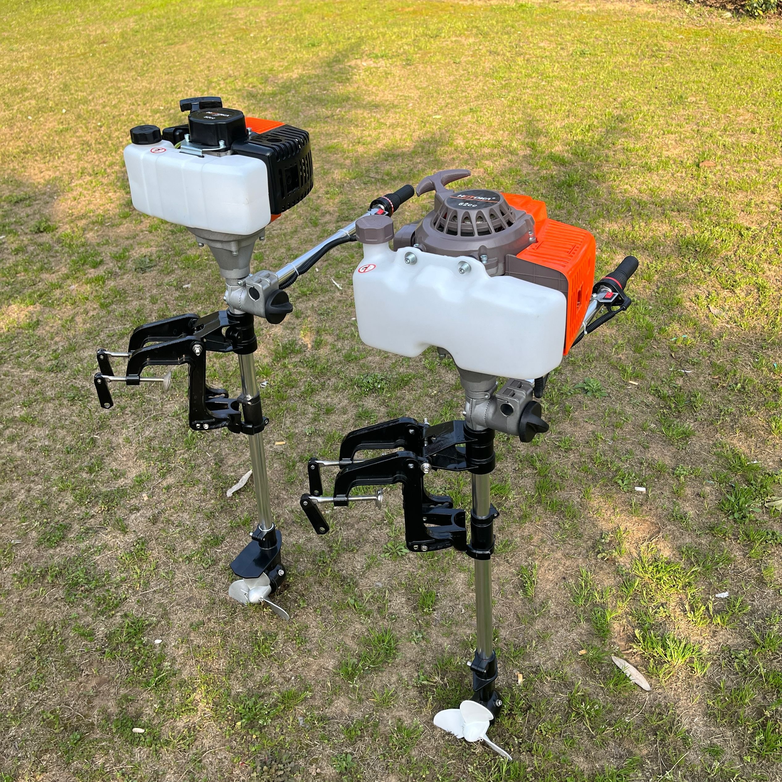 HOTOKA Wholesale Boat Engine Hot Sale 52cc 2 Stroke Gasoline Boat Motor Petrol Outboard Engine