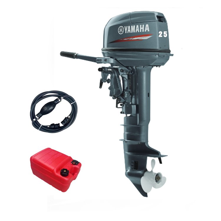 New 25HP 2 Stroke Outboard Gasoline Boat Engine High Performance with Excellent Condition