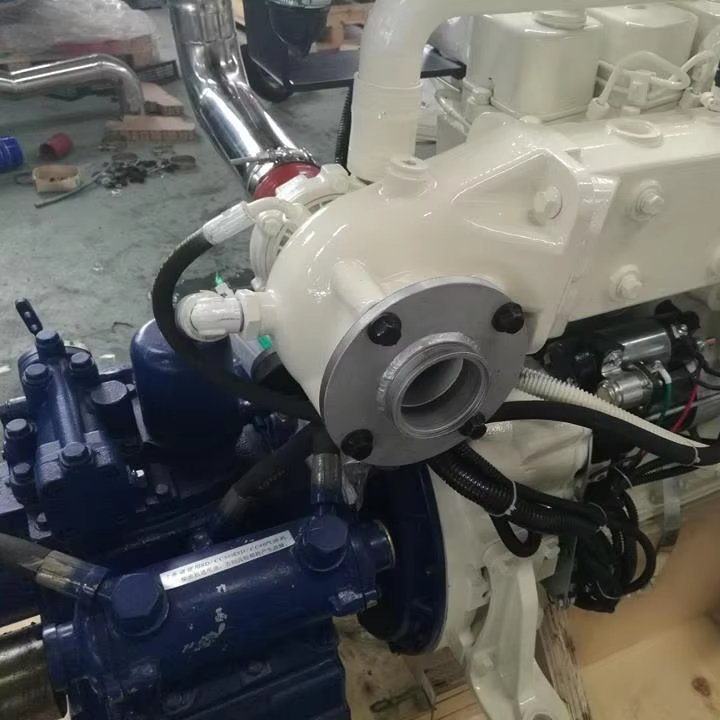 Dongfeng DCEC Brand Marine Used 100hp 4 Cylinders diesel Engine 4BTA3.9-M100 Boat Motor Wet Exhaust Pipe Turbocharger