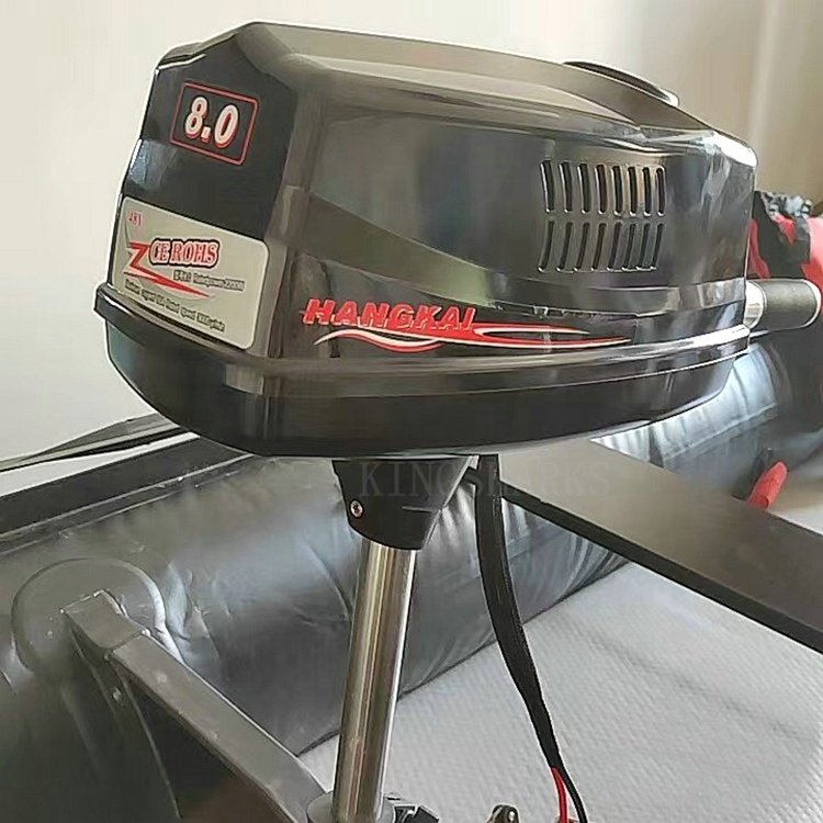 Hangkai 48V 8HP 50A 2200W Electric Boat Motor Inflatable Fishing 8 HP Electric Boat Engine Outboard Motor
