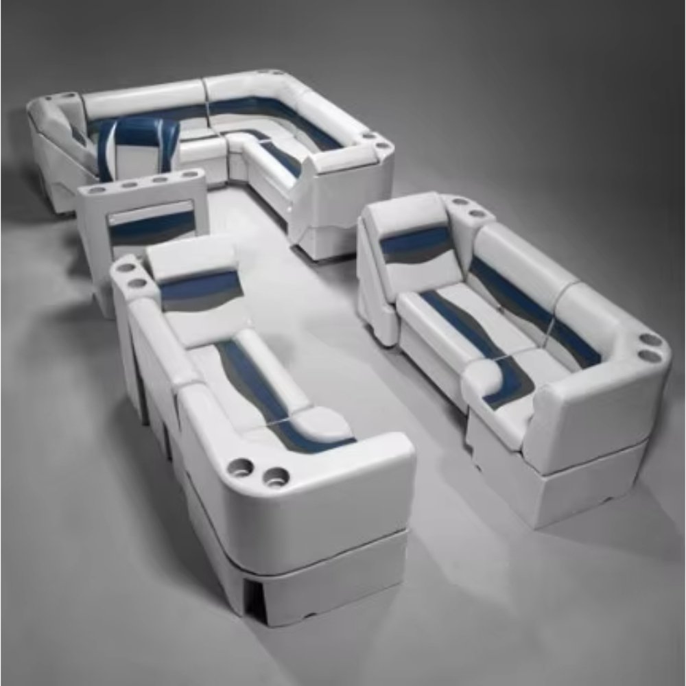 CNWAGNER Aluminum Pontoon Boat Furniture CE Certified Best Seats Sofa for Lake River Surfing Rowing Boats at an Price