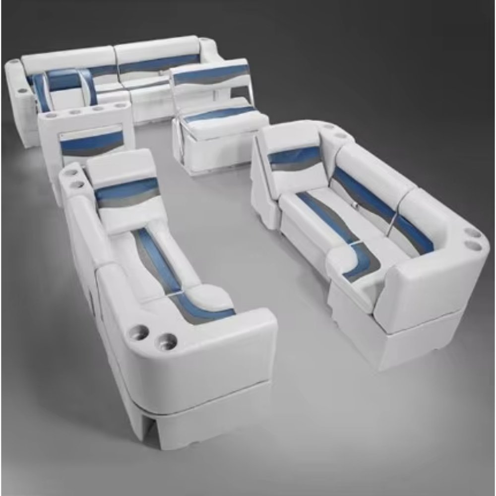 CNWAGNER Aluminum Pontoon Boat Furniture CE Certified Best Seats Sofa for Lake River Surfing Rowing Boats at an Price