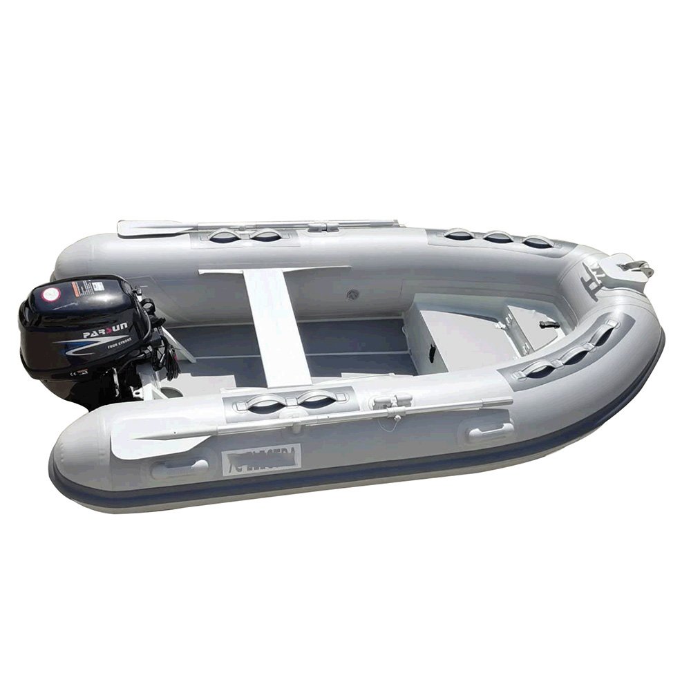 10 Feet Aluminum Semi-rigid Inflatable Boat Rib 300 With 15HP Outboard Engine