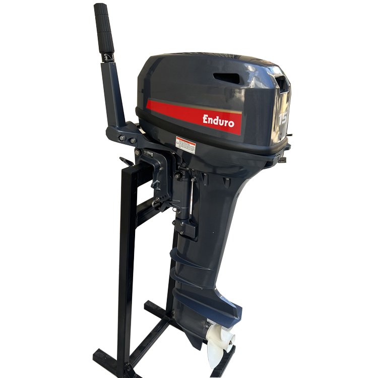 New Brand 15HP 2-Stroke Diesel Outboard Boat Engine 6B4 Enduro Series