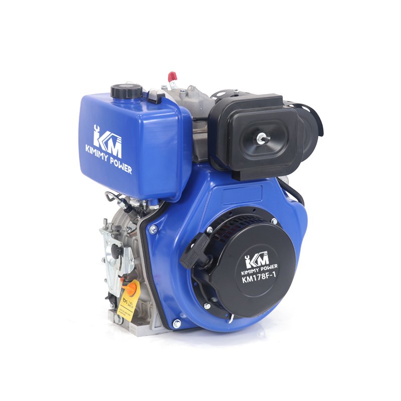CHONGQING Factory Wholesale KM178F-1 High Quality Single Cylinder 4 Stroke Air-cooled Diesel Engine Vertical Shaft Diesel Engine