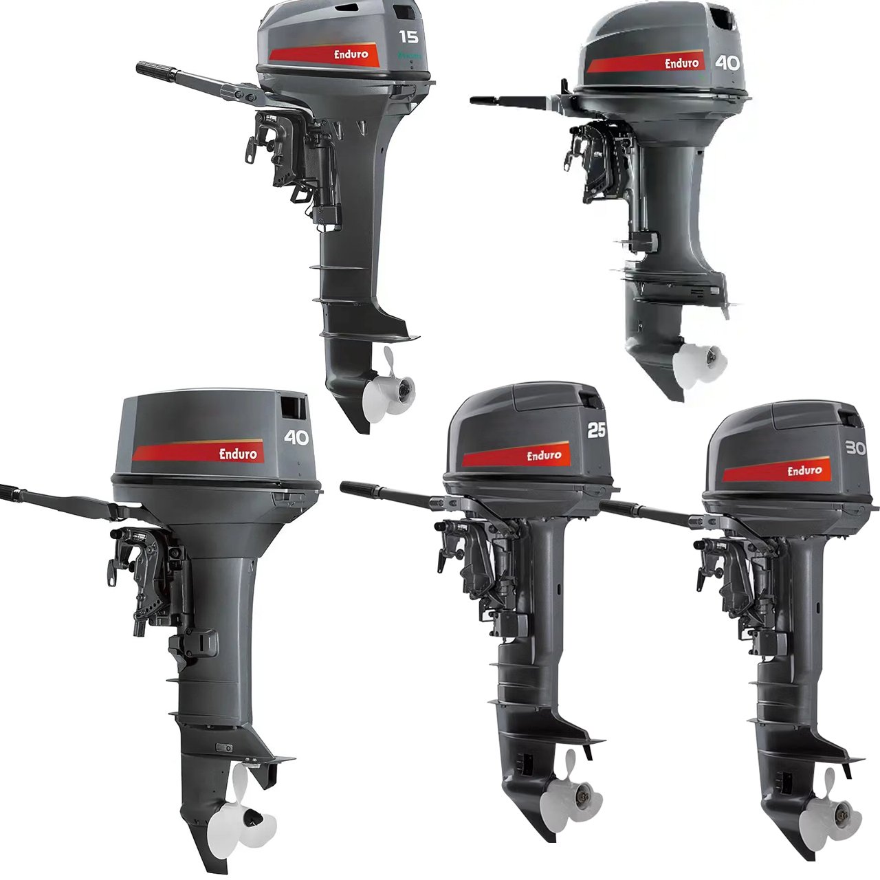 New 2- Stroke Outboard Motor Assembly Yamahaa Boat Engine 40hp Outboard Engines