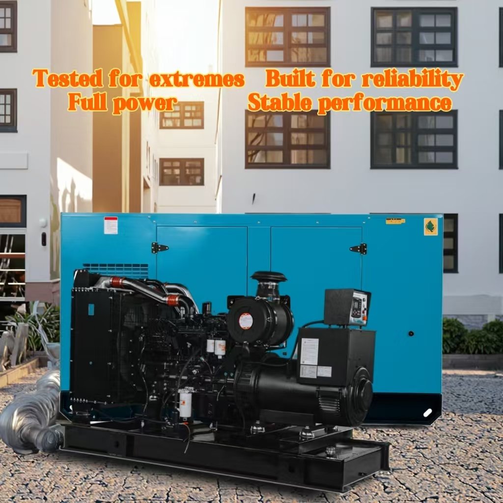 High Performance 40kW 50kVA Diesel Generator Set SDEC Engine 480V Rated Three-Phase 60Hz ATS Stamford Silent Low Emission