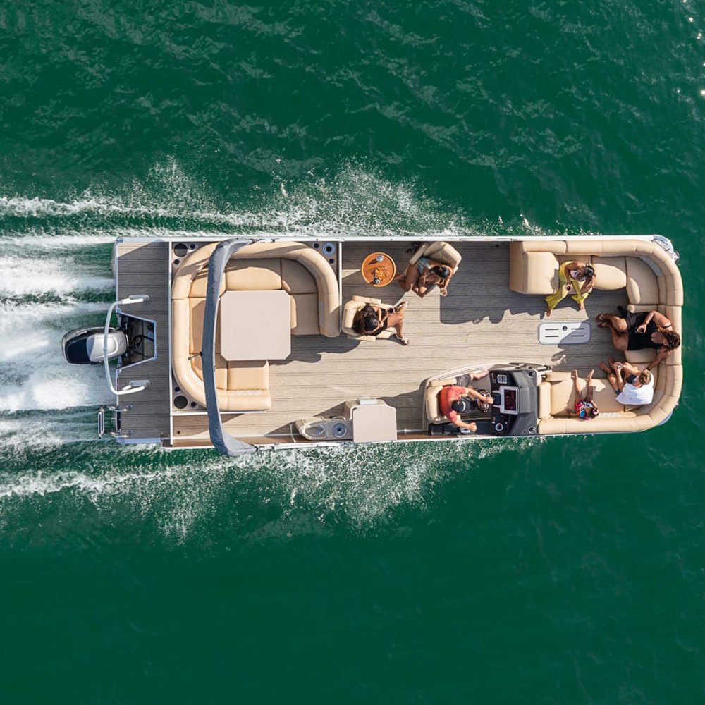 Best Family Aluminium Pontoon Boats for Fishing Cruising Luxury Party Barge Yacht with Outboard Engine for Sports Entertainment