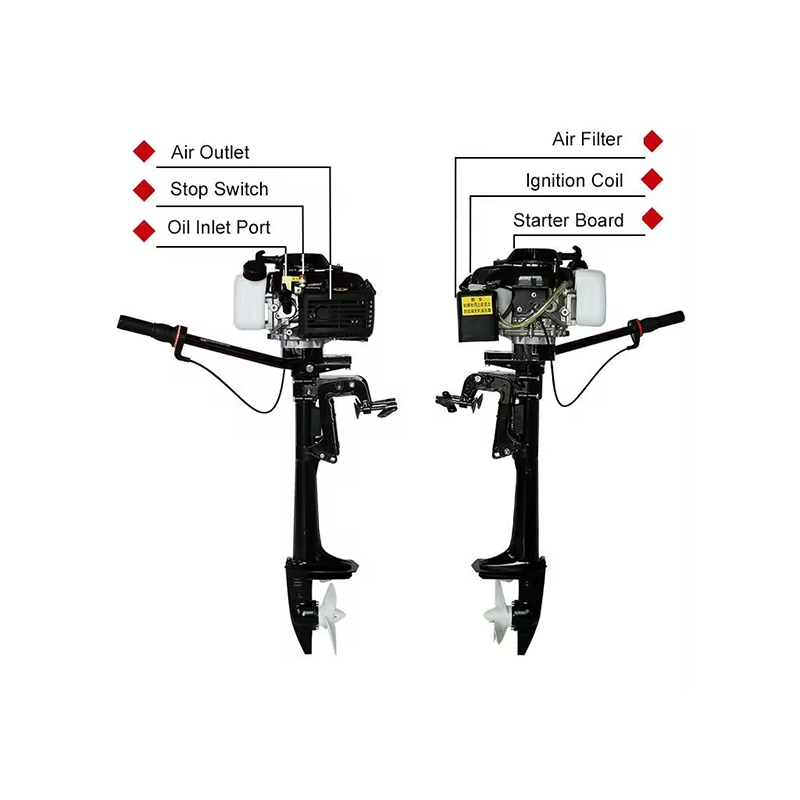 Outboard 4 Stroke Motor 4hp Hankgai Outboard 4 Stroke Motor 4hp Boat Engine Outboard