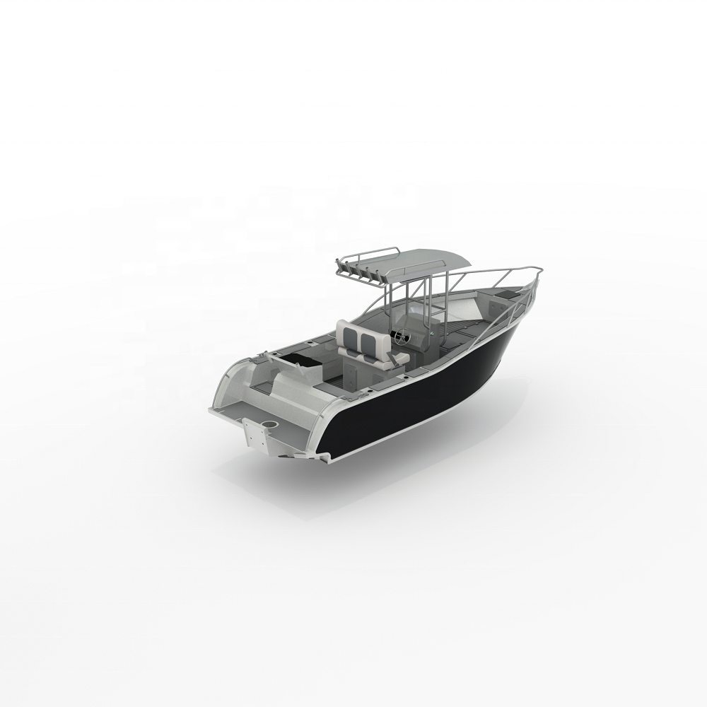 Aluminum Aluminum Center/side Console Rowing Fishing Boats with T-TOP Boat Supplier Allsea 20.5ft 6.25m Outboard Engine 1 Set Ce