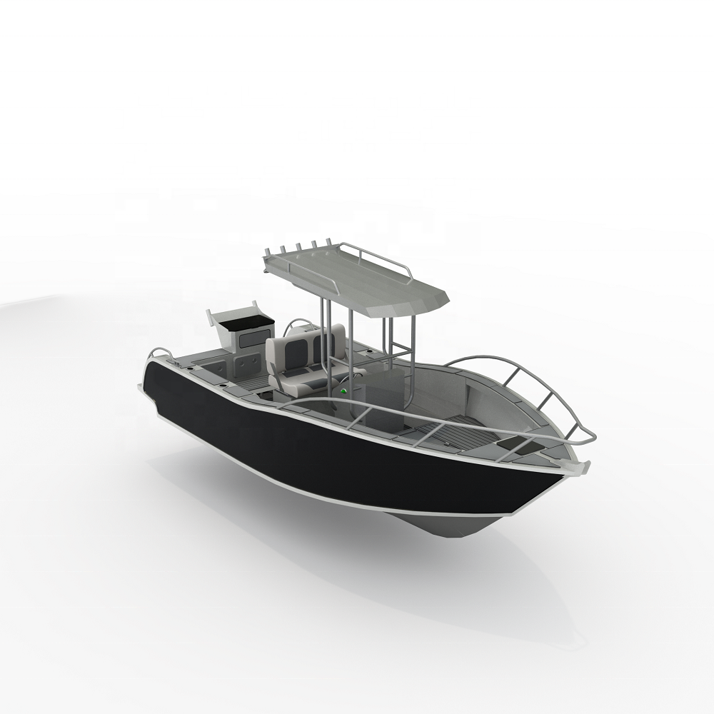 Aluminum Aluminum Center/side Console Rowing Fishing Boats with T-TOP Boat Supplier Allsea 20.5ft 6.25m Outboard Engine 1 Set Ce