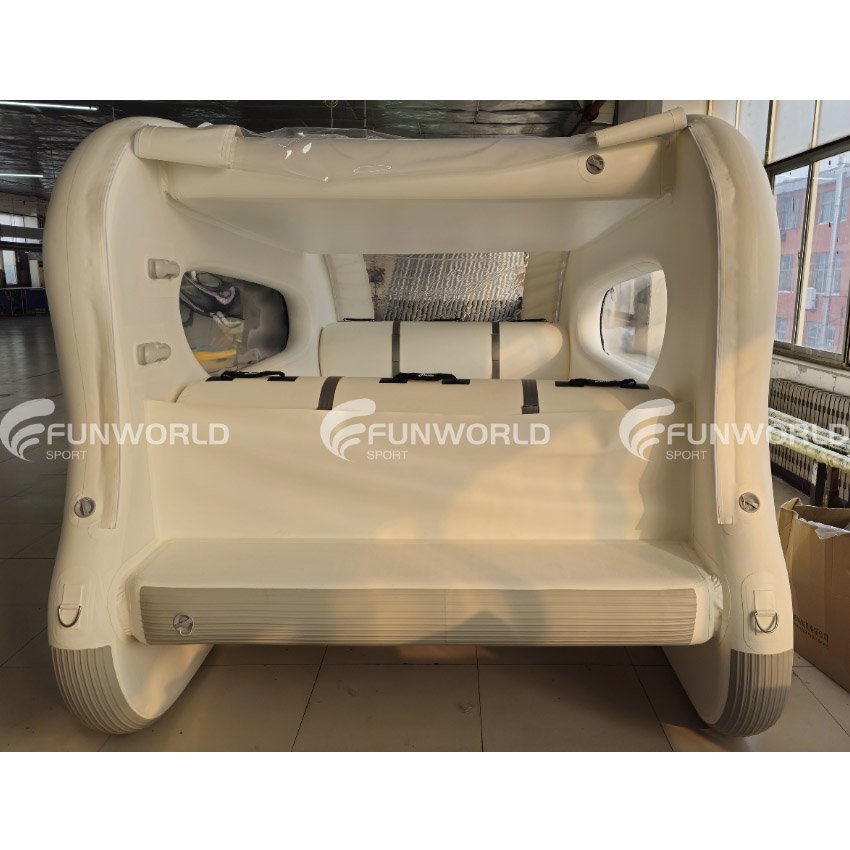 Commercial Factory Outdoor Party Boat Water Fishing Boat Pvc Durable Inflatable Electric Boat for Sale