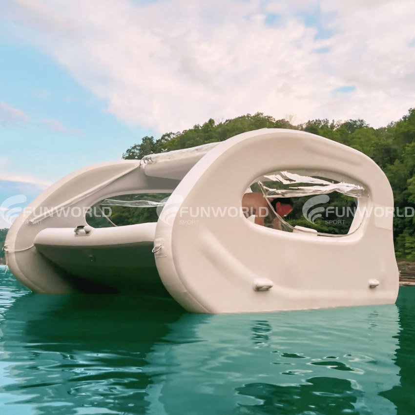 Commercial Factory Outdoor Party Boat Water Fishing Boat Pvc Durable Inflatable Electric Boat for Sale