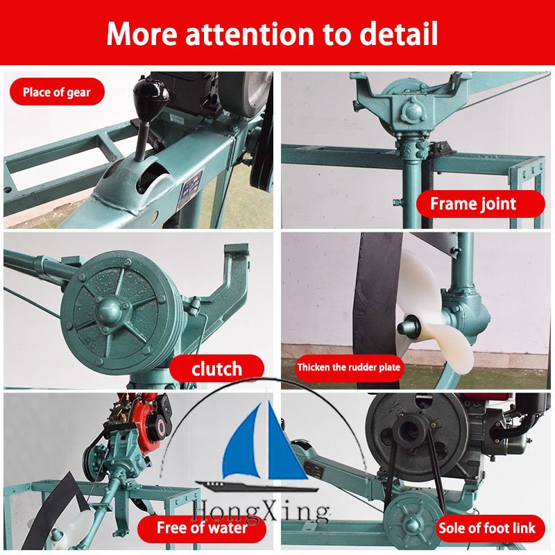 Boat Engine 4 Stroke Factory Price Small Power 2 Stroke Outboard Engine 52cc Boat Motor Engines Machine