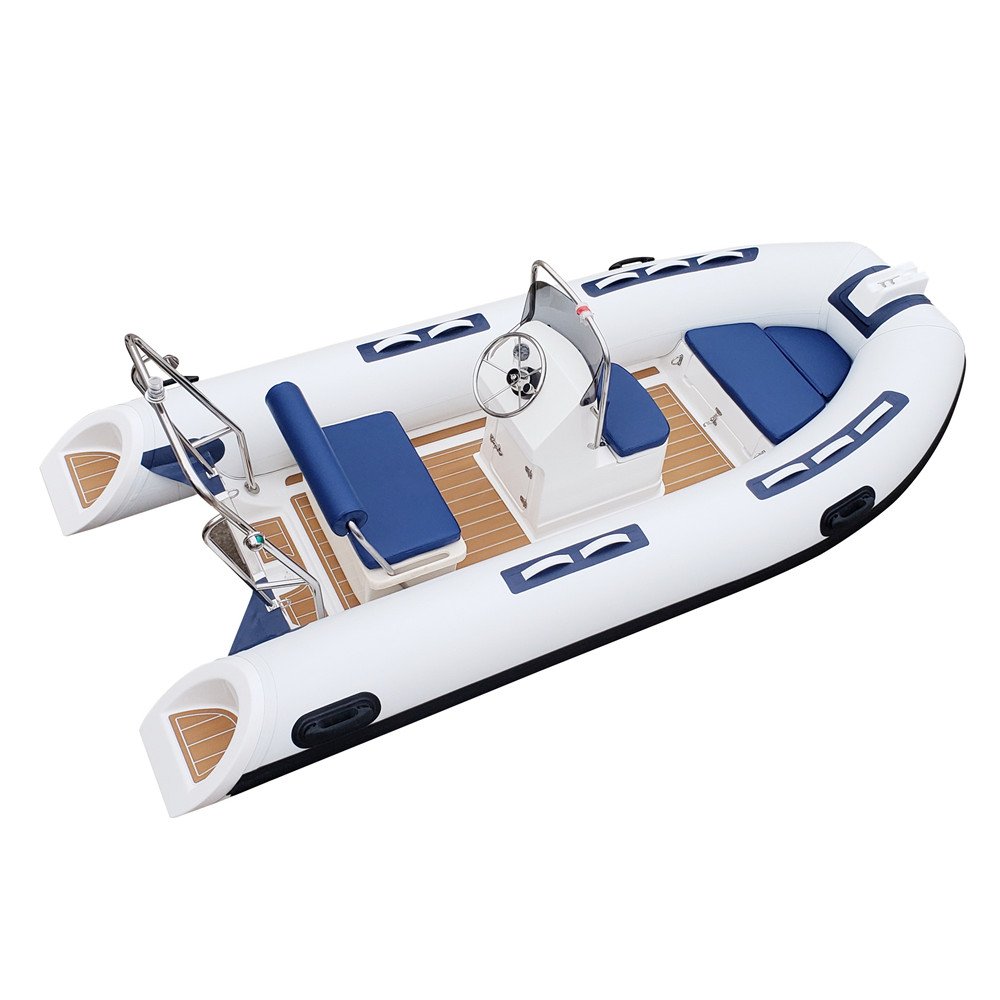 RIB 3.9m Inflatable Boat Fiberglass Hull Center Console for Sale