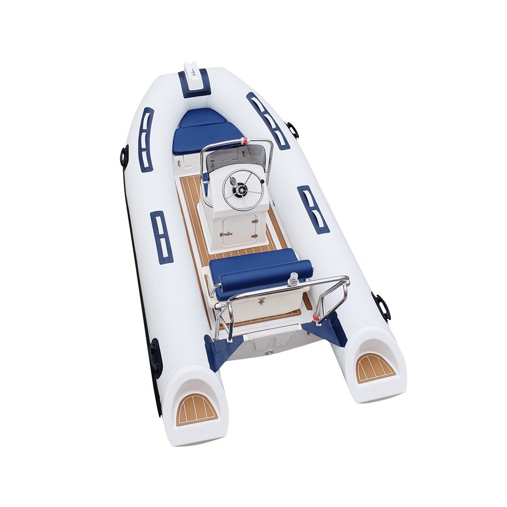 RIB 3.9m Inflatable Boat Fiberglass Hull Center Console for Sale