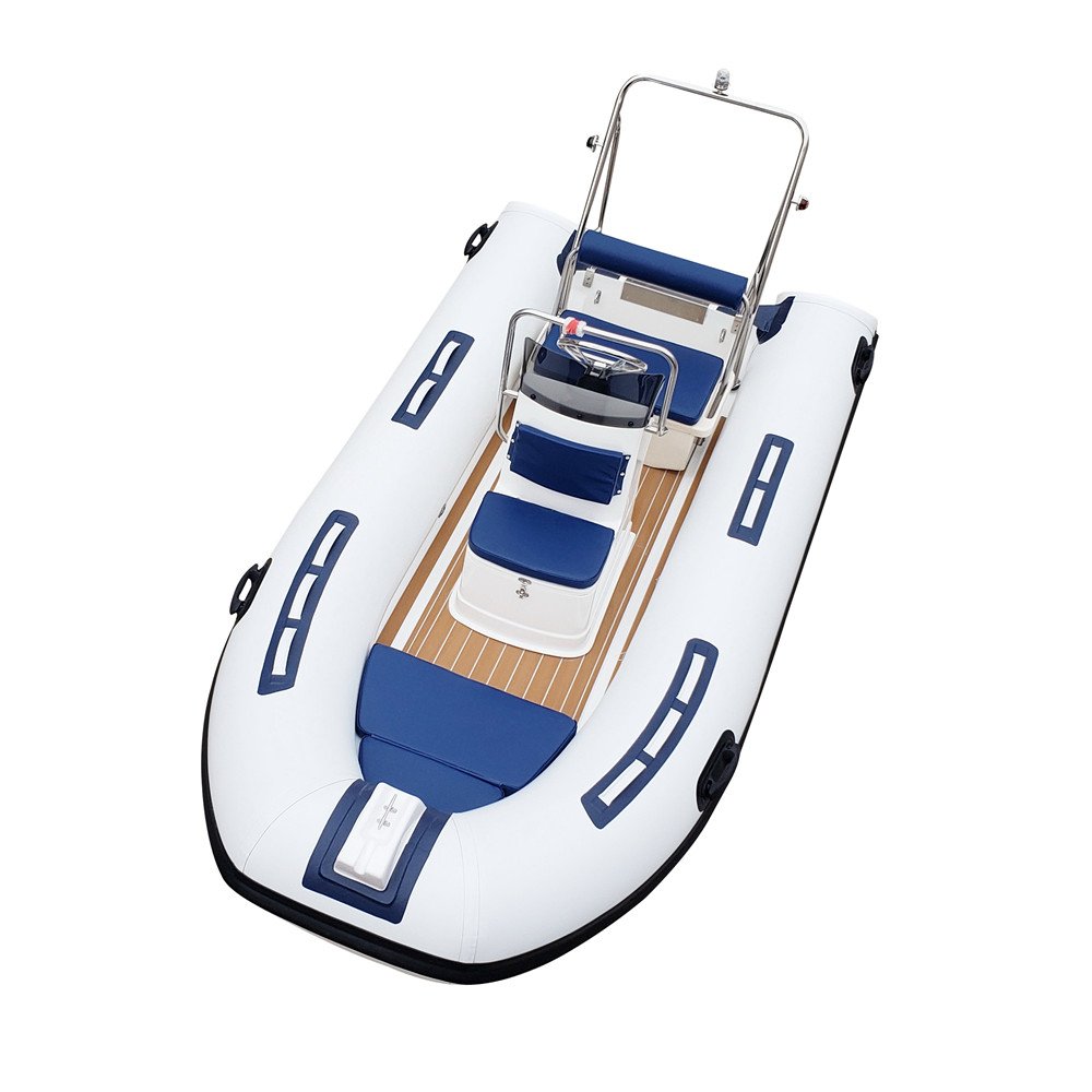 RIB 3.9m Inflatable Boat Fiberglass Hull Center Console for Sale