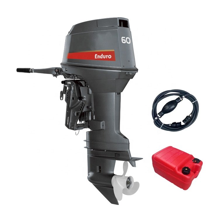 60hp 2stroke Outboard Boat Motor 60hp Gasoline Yamah Grey 2 Stroke Outboard Engine