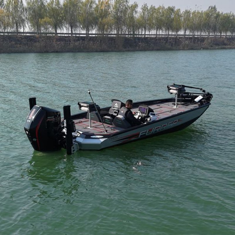 Furreo Factory Wholesale Fishing Bait Boats Aluminum Bass Fishing Lure Boats with Engine for Sale