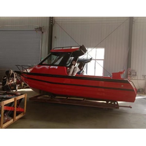 6.25m Offshore Fishing Boat Center Cabin Aluminum Commercial Boat for Sale