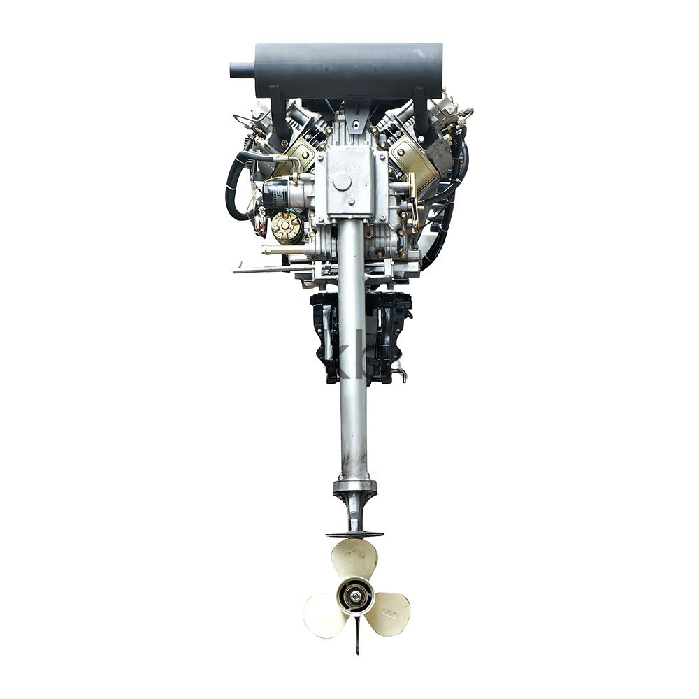 Hot Sales 4-Stroke 30Hp Two-Cylinder Air-Cooled Diesel Outboard Boat Engine New Condition with Electric Start Cheap Price