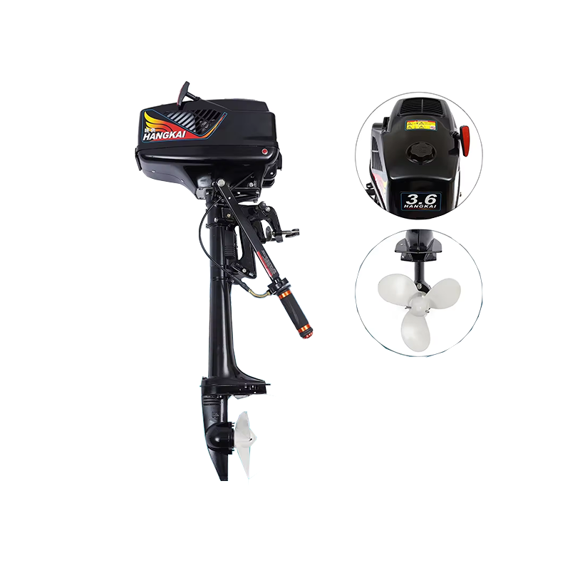 HangKai New 2-stroke Outboard Motor Boat Motor 2 Stroke Outboard Small Marine Power Boat Engine