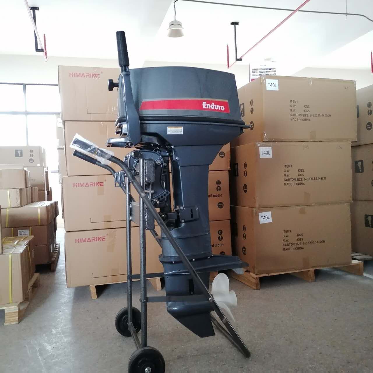Himarine Enduro 2 Stroke E40J 40HP Outboard Motor Boat Engine