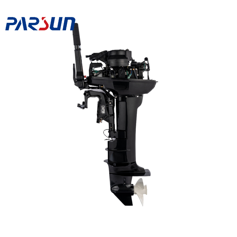 New 15hp9.9HP 2-Stroke Gasoline Outboard Motor Yamaha E15D Compatible CDI Ignition System Manual Starting Reed Valve Engine Boat